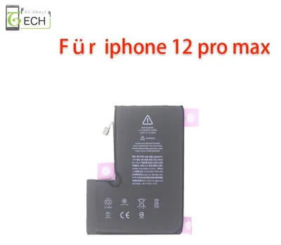 Produktbild von Ersatz Akku für iPhone 12 PRO MAX inkl. Kleber 3687mAh Accu Batterie Battery ...