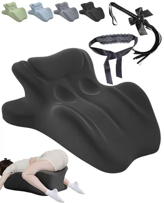 Productafbeelding van Ergonomisch Kussen voor Intimiteit - Multifunctioneel, Zwart