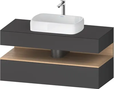 Produktbild von DURAVIT QA4732030490000 QTG KWTU WH Ek. 1200x550x600 Gt Mt. H
