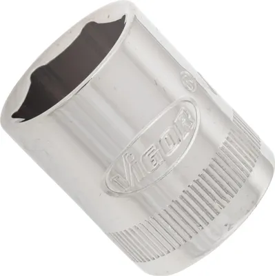 Produktbild von VIGOR Steckschlüsseleinsatz V2269N 3/8" Außen Sechskant Profil SW 15 mm