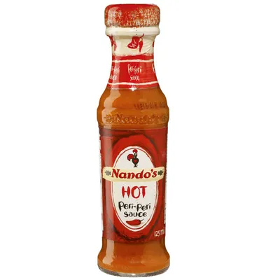 Produktbild von Nando's Hot Peri Peri Sauce (125ml)