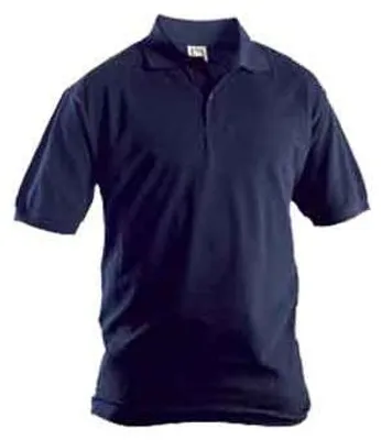 Produktbild von Polohemd aus 100% Baumwoll-Piqué, Marineblau, Größe M (48-50), 200 g/m²