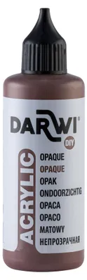Produktbild von DARWI ACRYL OPAK 80ML Dunkelbraun