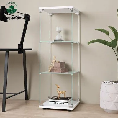Obrázek produktu pro Skleněná vitrína – trojdílná – zásuvky – 42 x 36 cm