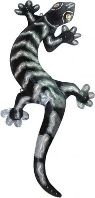 Produktbild von Deko-Gekko aus Metall, 3 Größen erhältlich, Grösse:ca. 50 cm