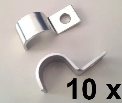 Produktbild von 10 x Kabelschelle, Kabelfixierung für Kabel bis Ø 4 mm