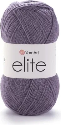 Produktbild von YarnArt Elite 852 Acrylgarn 100g/300m Helllila – weich & leicht für Decken & Amigurumi