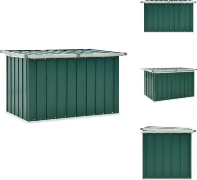 Obrázok produktu pre vidaXL Záhradný box zelený 109 x 67 x 65 cm - Záhradné boxy