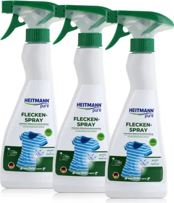 Produktbild von Heitmann pure Fleckenspray 250ml - Intensive Wäschevorbehandlung (3er Pack)
