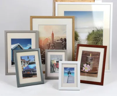Produktbild von 5 Kunststoffrahmen MALLORCA 32x23,5cm Bilderrahmen Fotorahmen