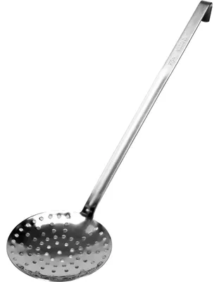 Produktbild von Abschöpflöffel, Schöpfkelle Edelstahl 120 mm mit Aufhängegriff