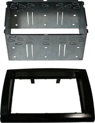 Image de Adaptateur autoradio 2 DIN + cage pour Fiat Bravo...