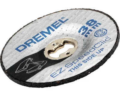 Obrázok produktu pre Dremel SC476, Rezací disk, Plast, Čierna, 3,8 cm