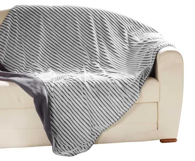 Image de Plaid Couverture Flanelle Jacquard Yolan 180 x 220 cm