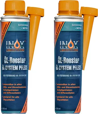 Produktbild von INOX® Öl Booster System Pflege 2x250ml Systempflege Zusatz Additiv Ölsystem