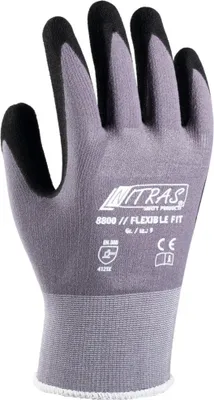 Image de NITRAS 8800 Flexible Fit Gants tout usage, gants de travail - haute résistance à l'abrasion, très bonne adhérence - UE 12 paires Taille:11