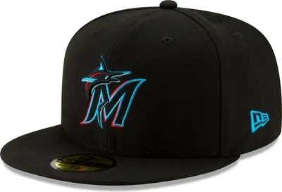 Produktbild von New Era 59Fifty Cap AUTHENTIC ON-FIELD Miami Marlins - 7 1/4