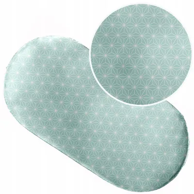 Produktbild von Spannbettlaken mit Gummizug 38x80 cm für Kinderwagen Moseskorb Wiege 100% Baumwolle