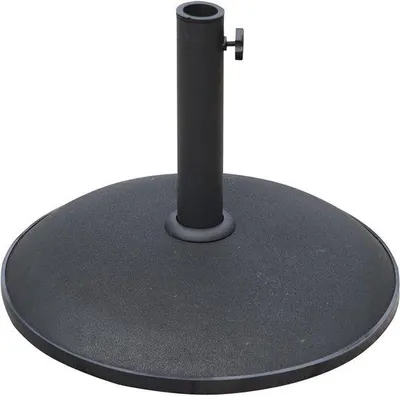 Produktbild von Famanu Parasolbasis 10 kg - Runde Betonbasis mit Rollen, Durchmesser 50 cm