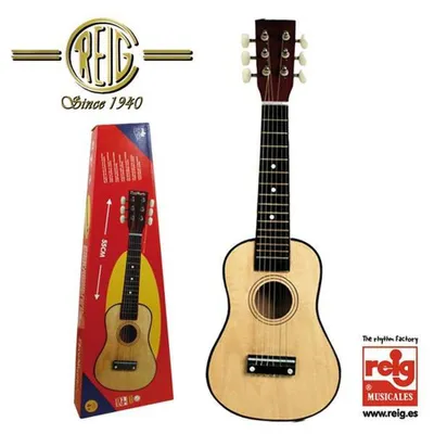 Produktbild von Reig Musicales 55 Cm Holzgitarre Golden Golden One Size