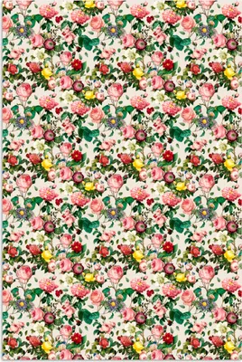 Produktbild von MuchoWow® Poster Blumen - Collage - Farben 20x30 cm - Papierdruck