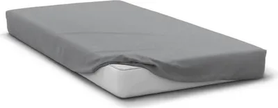 Produktbild von Spannbettlaken Mikrofaser 160 x 200 cm, 30 cm Steghöhe, HOME LINGE PASSION HP71769, Hellgrau, Leichtgewicht