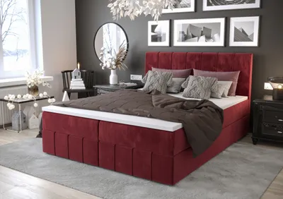 Produktbild von BEDANTE Boxspringbett BAHAMA 180x200 Monolith 59, Bett, Bettkasten, Ehebett, Hotelbett, Topper, Matratze, Boxspringbett, Bettkasten, Schlafzimmer, Bonell, Stauraum, Polsterbett, Kontinentalbett, MONOLITH