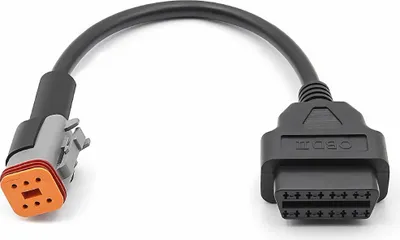 Produktbild von I15C OBD zu OBD2 Adapter 6pin auf 16pin Diagnose Auslesen für Harley Davidson
