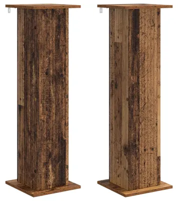 Produktbild von vidaXL Pflanzenständer 2 pcs Altholz 30,5 x 30 x 100,5 cm
