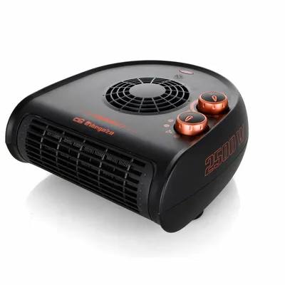 Zdjęcie produktu dla Orbegozo FH 5035, Wentylator elektryczny ogrzewacza pomieszczeń, Wewnętrzna, Podłoga, Stół, Czarny, obrotowy, 2500 W