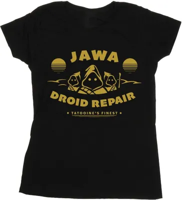 Produktbild von Star Wars - "Droid Repair" T-Shirt für Damen BI42279 (M) (Schwarz)