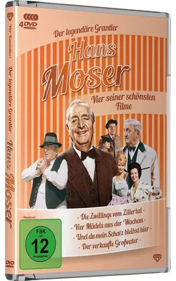 Image de 4 DVDs Hans Moser Box | Alive AG | DVD | DE | Boxen / Sets / Editionen