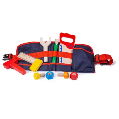 Obrázok produktu pre Bigjigs Toys Drevené náradie na červenom opasku