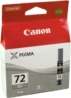 Produktbild von Canon PGI-72GY Tinte Grau, Standardertrag, Grau, Tinte auf Pigmentbasis, 1 Stück(e), 165 Seiten