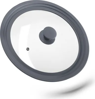 Produktbild von relaxdays Universal-Topfdeckel grau 31,5 cm