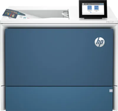 Produktbild von HP Color LaserJet Enterprise X55745dn Drucker - Drucken - USB-Flash-Laufwerkanschluss (vorne), Optionale Fächer mit hoher Kapazität, Touchscreen, Tonerkartusche mit TerraJet - Laser - Farbe - 1200 x 1200 DPI - A4 - 43 Seiten pro Minute - Doppelseitiger Dr