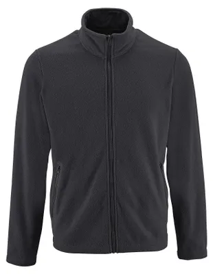 Produktbild von SOLS Herren Fleece-Jacke Norman LT437 (XL) (Anthrazit)