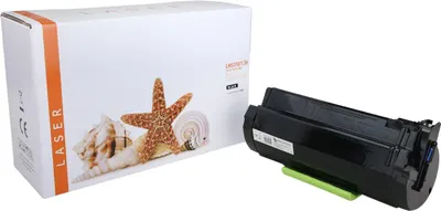 Produktbild von black Toner/Druckkassette 3.4-50F2000 kompatibel mit Lexmark 50F2000 [ 502 ]  Seiten: 1.500