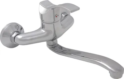 Produktbild von BADLAND Küchenarmatur Wandmontage Wasserhahn ARGOX Küchenmischer für Küche in Chrom