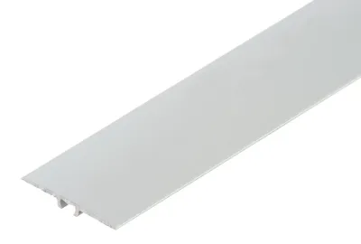 Zdjęcie produktu dla Profil progowy aluminiowy płaski 35mm 5w1 Cezar Srebrny Mat 1,86m
