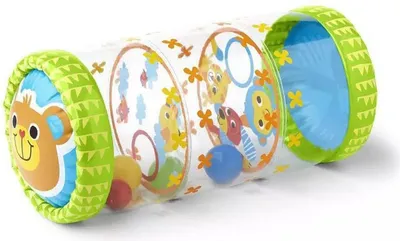 Produktbild von Säuglingsblasbare Roller PVC Early Development Crawling -Spielzeug mit Bällen und Glocken für 3 Monate bis Jahre alte Babys