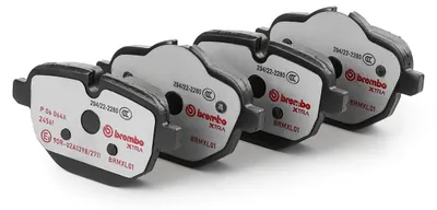 Produktbild von BREMBO Bremsbeläge Satz Hinten für BMW 5 Touring (F11) P 06 064X