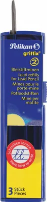 Produktbild von Pelikan Minen Bleistift Griffix B1R 3St.FS D/GB/