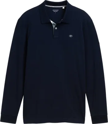 Zdjęcie produktu dla Koszulka polo Tom Tailor Koszulka z długim rękawem i kołnierzykiem polo