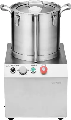 Immagine prodotto di Robot da cucina e tritatutto 15 L Frullatore in acciaio inossidabile per uso alimentare