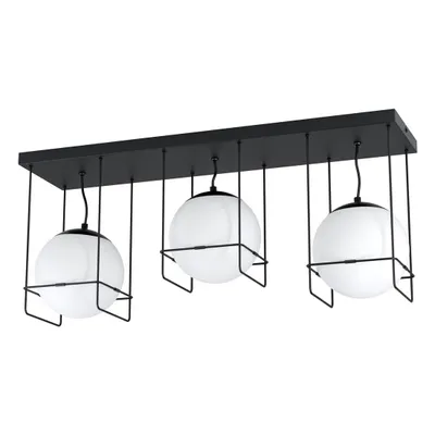 Produktbild von EGLO Versuola, 3 Glühbirne(n), E27, IP20, Schwarz, Weiß