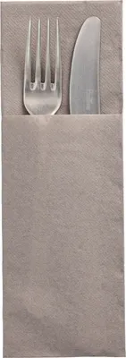 Immagine prodotto di PAPSTAR 89664 PAPSTAR Servietten-Tasche "DAILY Collection", grigio