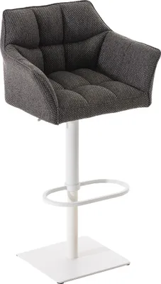Produktbild von Barhocker HLO-CP1 W Stoff  titangrau