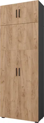 Obrázek produktu pro Regál na dokumenty Vicco Frank Antracit/zlatý dub 80 x 223.8 cm s uchycením skříně, Model 55803