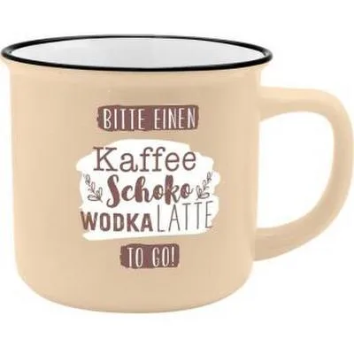 Produktbild von GRUSS & CO 47517 Becher "Bitte einen Kaffee....."